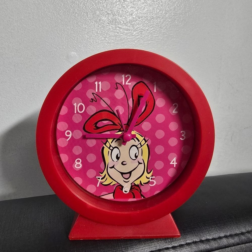 New Cindy Lou Who Grinch stole Christmas Clock